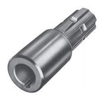 Riduzione con foro cilindrico c/cava - diam.25 - L.145