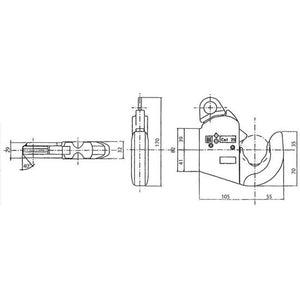 Gancio rapido inferiore cat.2s cbm