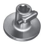 Mozzo scanalato con pulsante -dimensione - 1""3/8 D.120 L.80