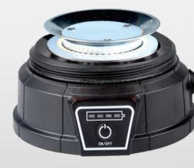 Lampada rotante LED - calamitata bassa a batteria - Movit