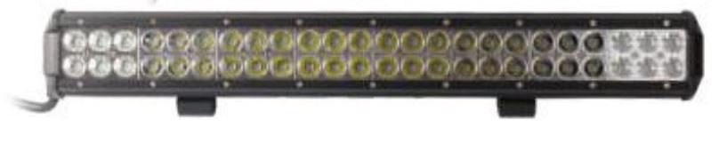 Barra luce combo 60 LED, 9 -30V - L.715