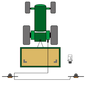 Kit pannelli riflettenti c/fanale a LED - caravan