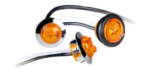 Luce LED mini strobo 6 LED