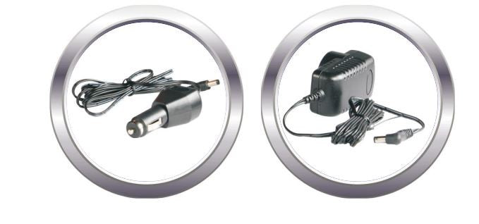 Faro lavoro 9 LED Movit a batteria ricaricabile c/maniglia
