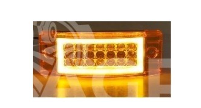 Luce LED striscia truck 12-24V, 21 LED