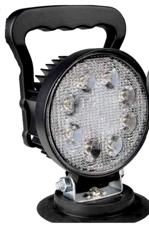 Faro lavoro LED 8 LED c/maniglaia e interruttore