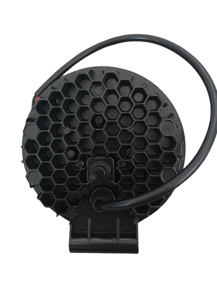 Faro lavoro LED tondo 9 LED c/interruttore