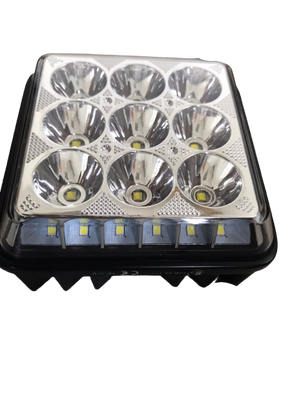 Faro lavoro 9 LED frontali + 24 LED laterali
