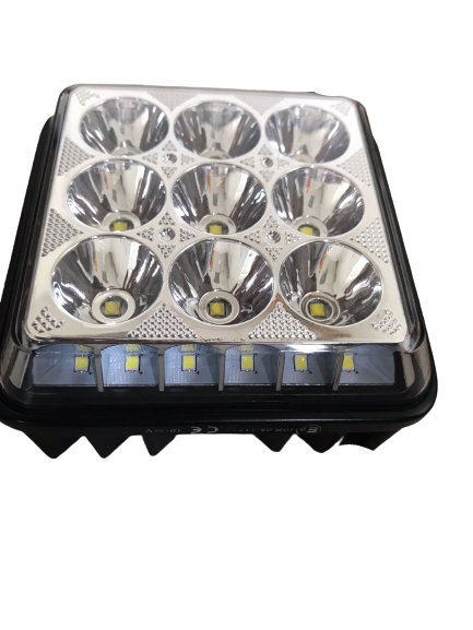Faro lavoro 9 LED frontali + 24 LED laterali