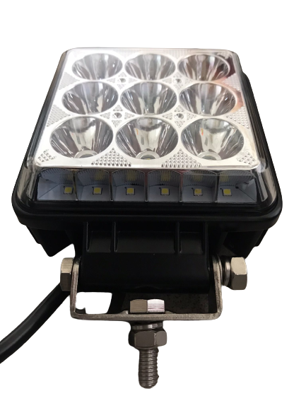 Faro lavoro 9 LED frontali + 24 LED laterali