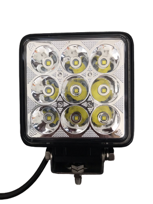 Faro lavoro 9 LED frontali + 24 LED laterali