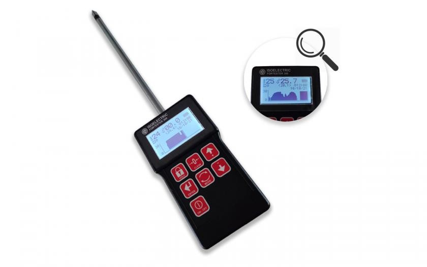 Misuratore di umidita' e temper- fortester 300