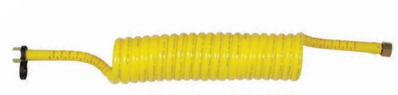 Spirale rilsan singola gialla