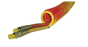 Spirale rilsan rossa + gialla binata