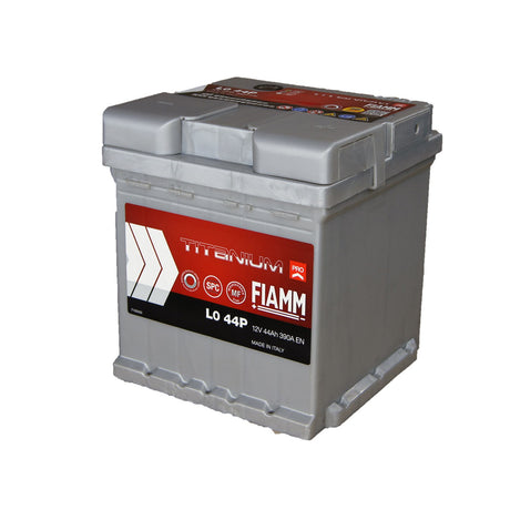 Batteria fiamm 12V/44 ah + DX (cubetto)