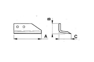Zappetta scavafossi dondi est 210-60 DX - SX