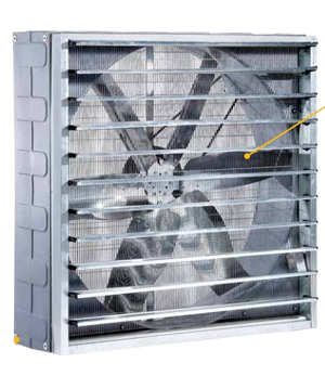 Ventilatore fanplastic zincato 1090x1090x435