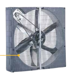 Ventilatore fanplastic centralina 1385x1385x340