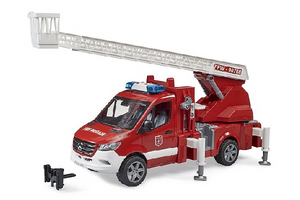 Mb sprinter autopompa pompieri con luci - Bruder