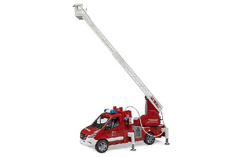 Mb sprinter autopompa pompieri con luci - Bruder