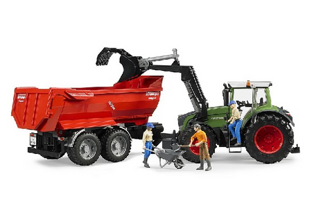 Trattore Fendt 936 vario con benna Bruder