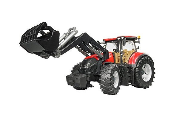 Trattore case ih optum 300 cvx con benna - Bruder