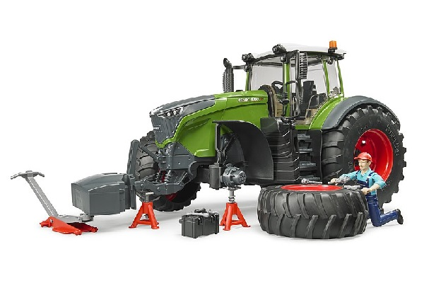 Trattore Fendt 1050 vario con meccanico e attrezzi officina Bruder