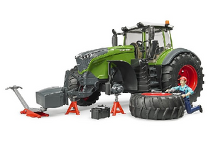 Trattore Fendt 1050 vario con meccanico e attrezzi officina Bruder