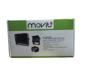 Kit monitor 9"+ telecamera posteriore - sd - split