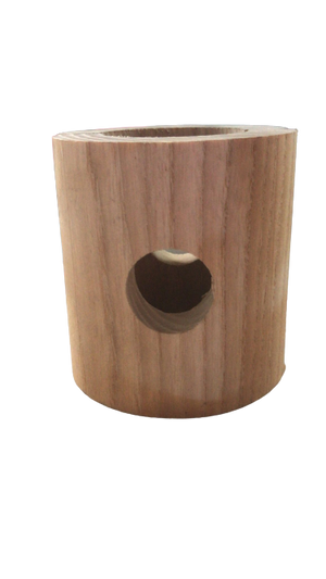 Bronzina legno ottagonale - coppia