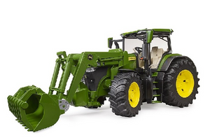 Trattore John Deere 7r 350 con benna Bruder