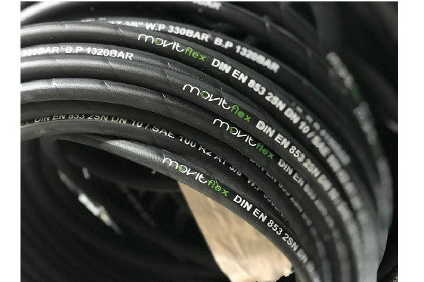 Tubo oleodinamico SAE 100 r2 sn 3/8" - 50 mt
