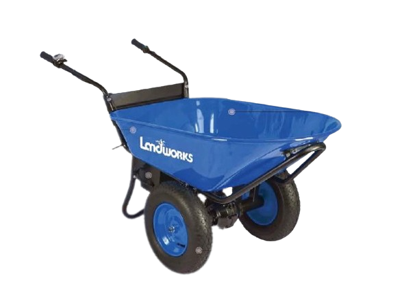 Carriola elettrica Landworks c/vasca - 2 ruote