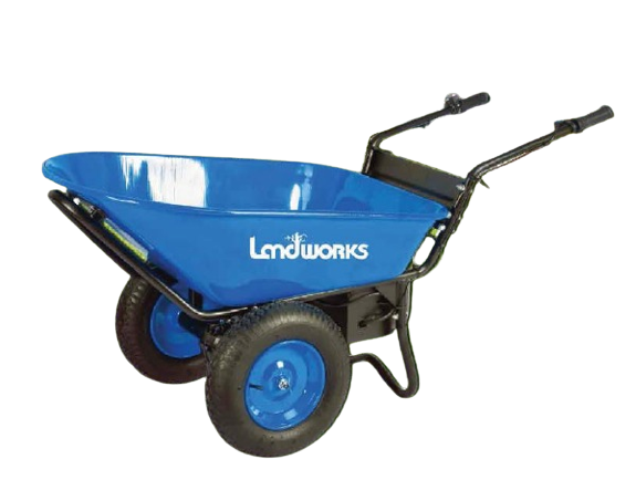 Carriola elettrica Landworks c/vasca - 2 ruote