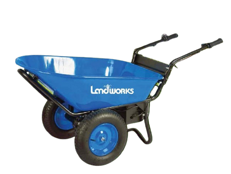 Carriola elettrica Landworks c/vasca - 2 ruote