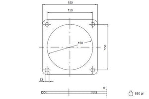 Flangia 6"