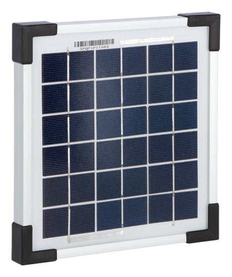 Set solare 5w con batteria agm 15 ah