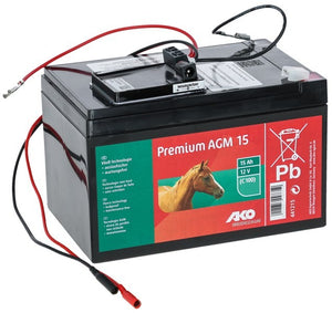 Set solare 5w con batteria agm 15 ah