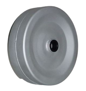 RUOTA FERRO 225X60 CON BOCCOLA DA 20
