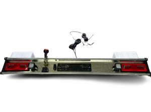 PARAURTO CON FANALE LED RETTANGOLARE JCTC-02-036 - L.2000 MM