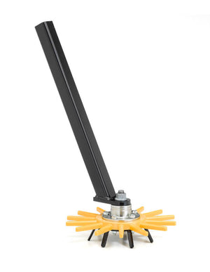 SARCHIATRICE "A DITA" DA 290 GIALLA C/BRACCIO 40X40