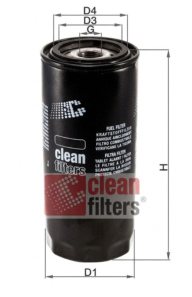 Filtro olio clean do 263 / FO0148V