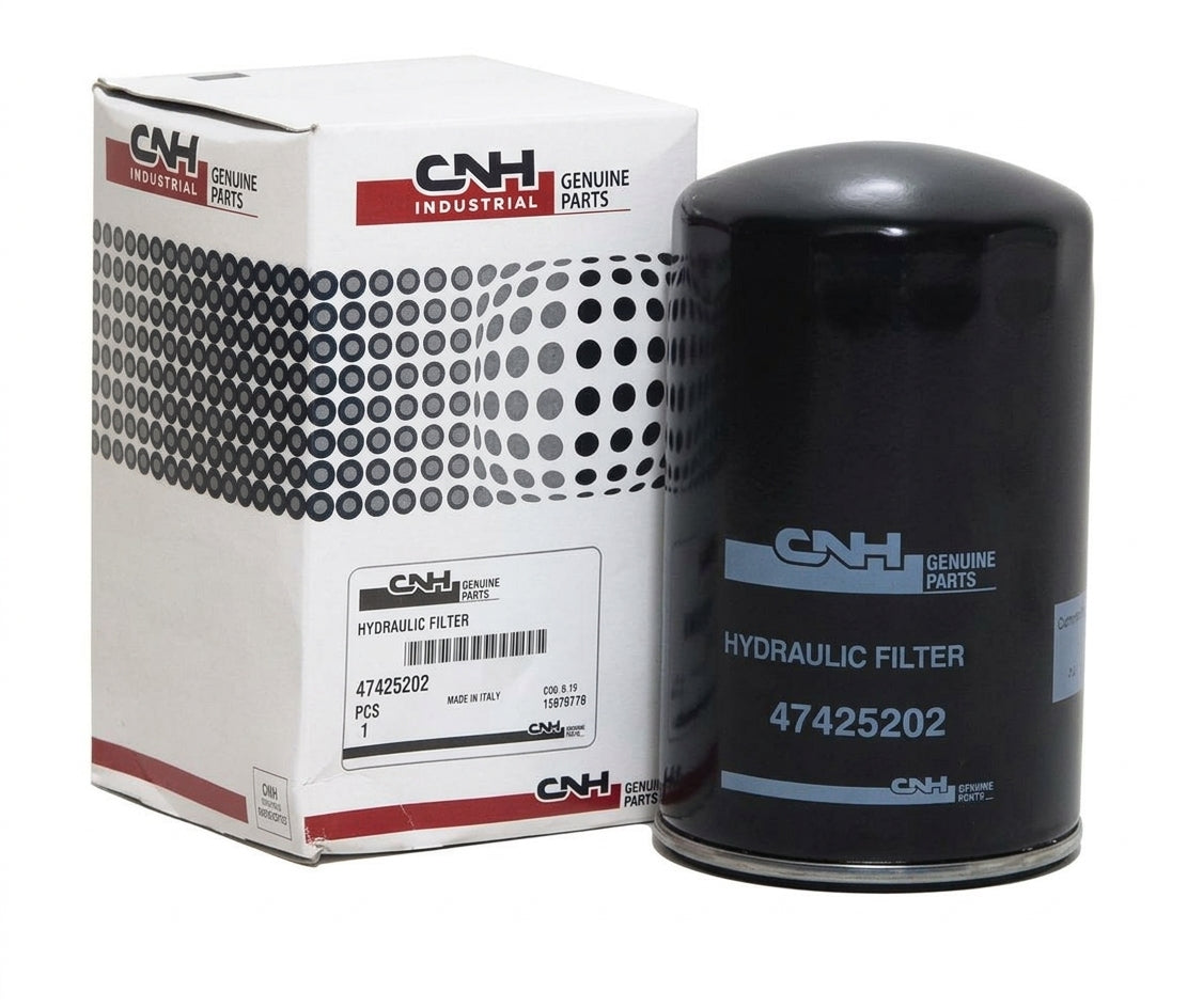 Filtro cnh 47425202 ex 84397845 olio idraulico