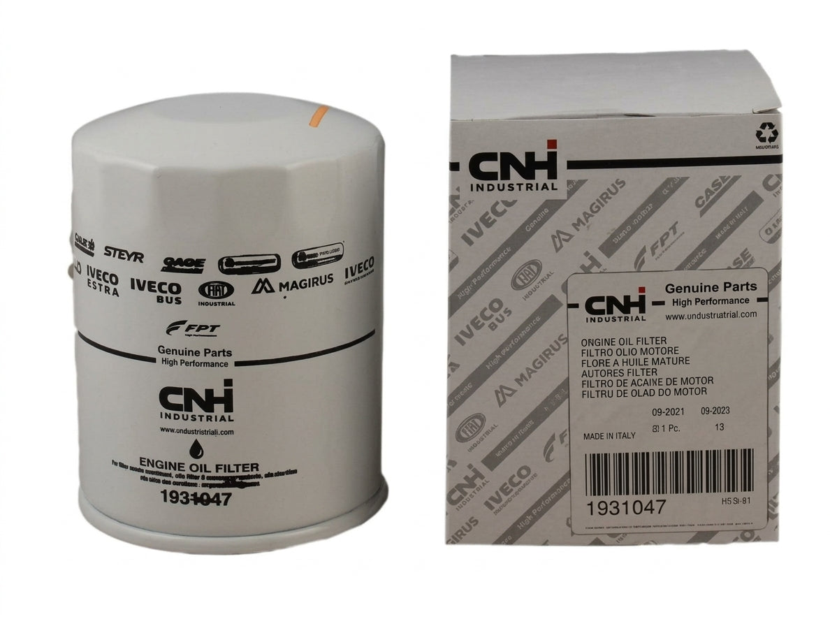 Filtro cnh 1931047 olio motore